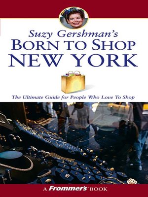 Suzy Gershman's Born to Shop New York - ebook